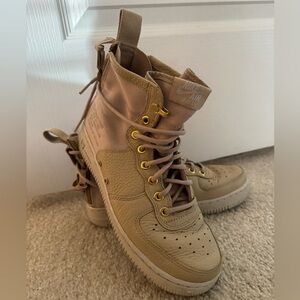 Tan Air Force One Mids “Mushroom”